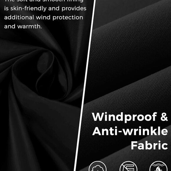 Women's Plus Size Trench Coat Double-Breasted Waterproof Lapel Overcoat Stylish - Picture 3 of 6